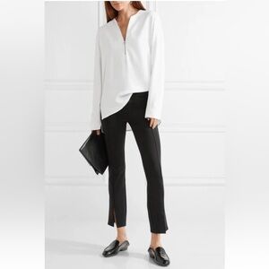 The Row Thilde Slit-Front Skinny Scuba Knit Pants Women’s Size XS (Waist 24”)